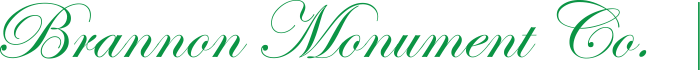 Brannon Monument Company Logo